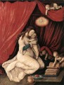 Virgin And Child In A Room Renaissance painter Hans Baldung